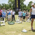 Lexi Thompson puts on a golf clinic for the troops at Joint Base in Charleston