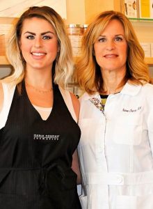 René Cherry and Faith Lanford of Merle Norman Cosmetic Studio & Med Spa