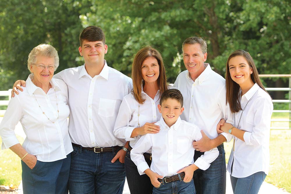 SC Lt Governor Pamela Evette surrounded by her family