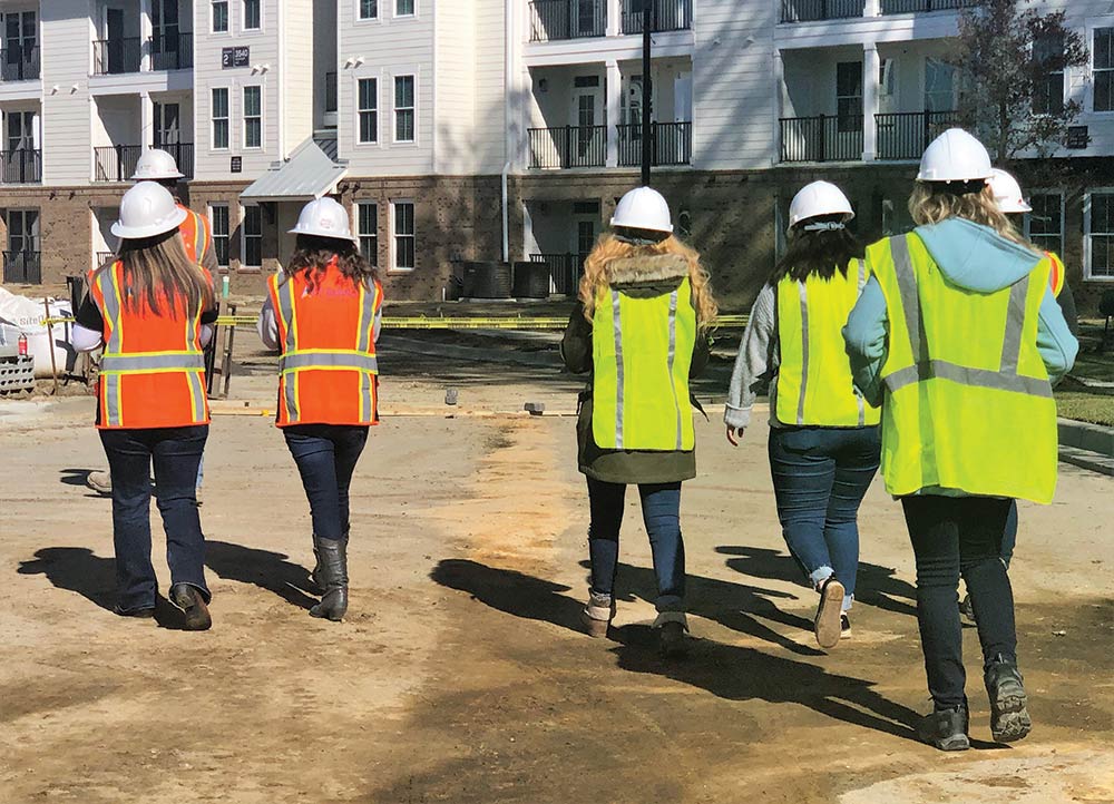 WIC on a tour of The Grove at Carolina Park.