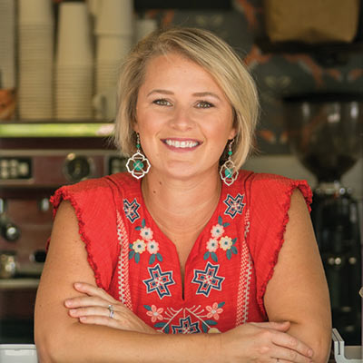 Biz Foxworth of Brown Fox Coffee in Mount Pleasant, SC