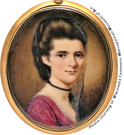 Elizabeth Timothy, First Female Publisher and Charleston Resident. Photo courtesy of Wikimedia Commons: Metropolitan Museum of Art.