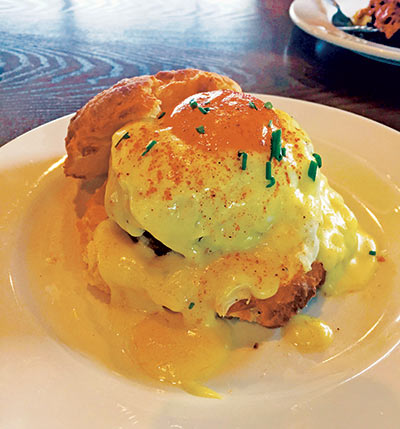 The Crab Benny at Vicious Biscuit.