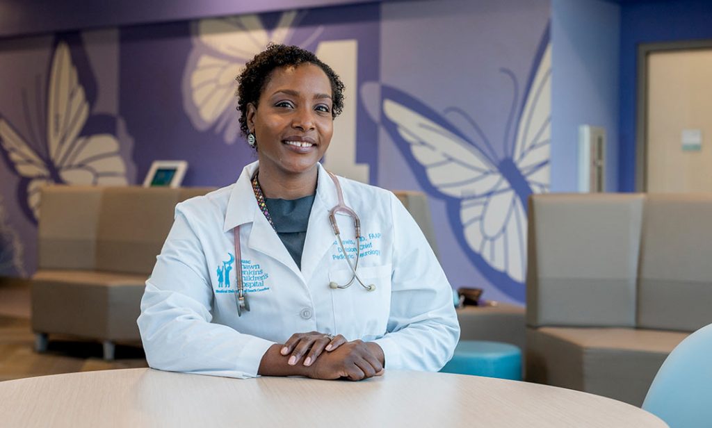 Dr. Dalila Lewis MUSC Division Chief, Pediatric Neurology. Photo courtesy of MUSC.