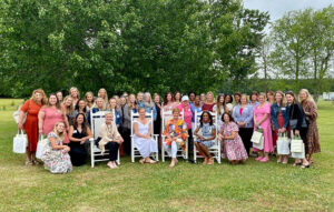 Charleston business women at Salty Oak Farm.