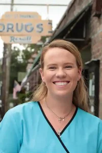 Brandi Sherbert, owner of Pitt Street Pharmacy