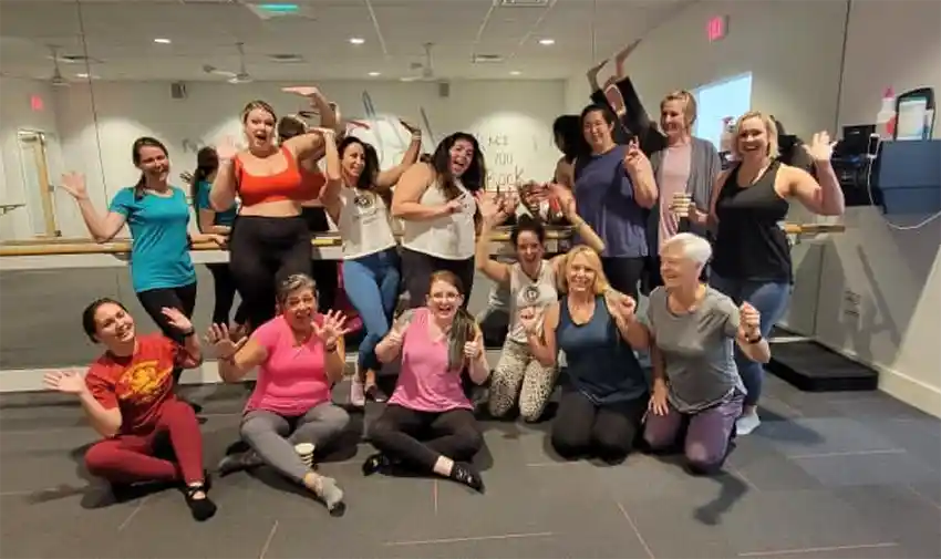 Pure Barre Summerville group photo