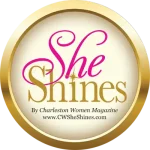 She Shines logo. She Shines Charleston, South Carolina.