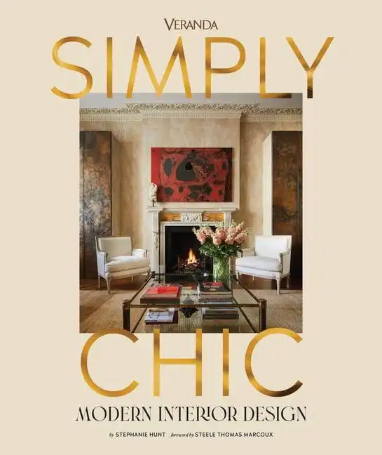 Veranda 'Simply Chic' coffee-table book by Stephanie Hunt