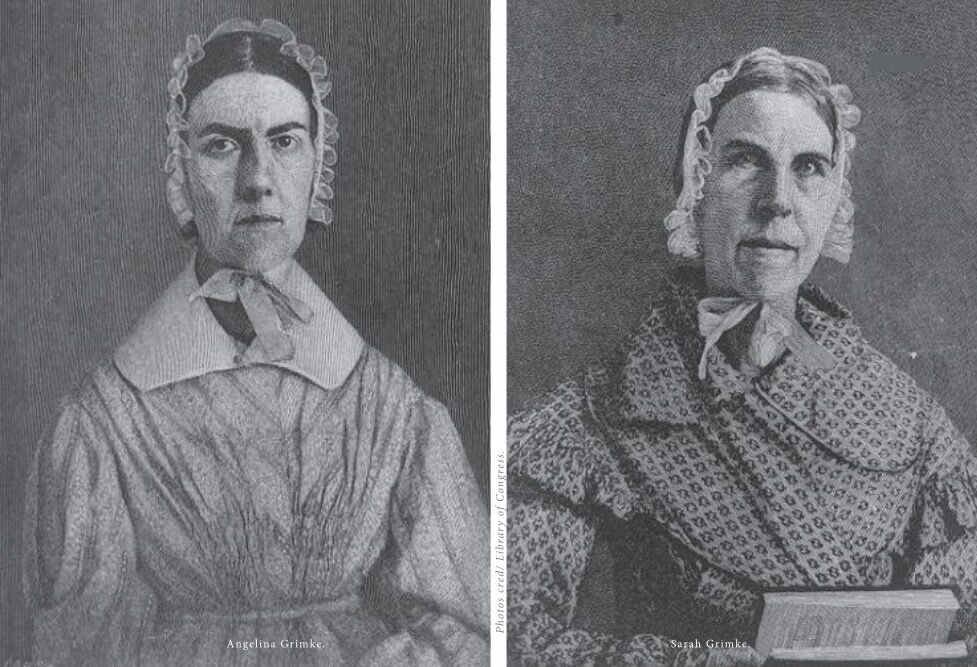 Angela and Sarah - the Grimke Sisters