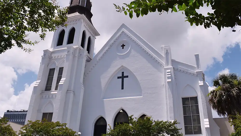 Mother Emanuel AME Church (Emanuel African Methodist Episcopal Church) in Charleston, South Carolina