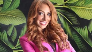 Ashley Jackson of Monaco Glow, a mobile spray tanning salon.
