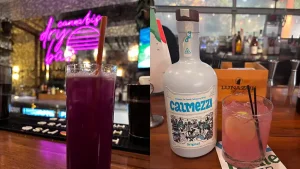 Non-alcoholic "dry" drink options