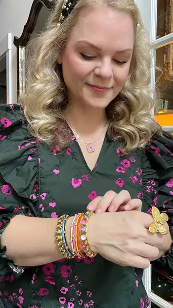 Julianne Taylor, a Charleston-based influencer, motivational speaker and product designer