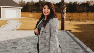 Olga Morales of Morales Pavers in Charleston, South Carolina. Photography by Sara Barclay Photography.