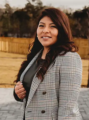 Olga Morales of Morales Pavers. Photography by Sara Barclay Photography.