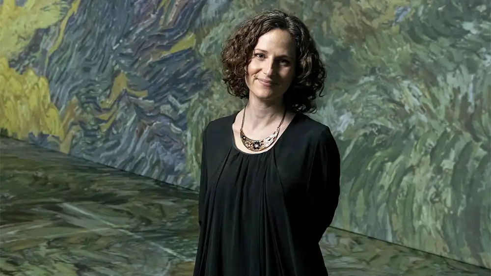 Fanny Curtat, the art historian behind Beyond Van Gogh