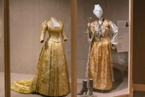 Image of vintage ball gowns