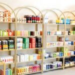 An image of an array of functional beverages as alcoholic substitutes at Sechey’s in Charleston